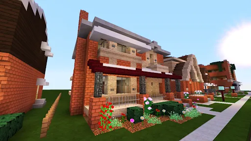 Gameplay screenshot 2 from Block Crazy Robo World Craft - Simulation game