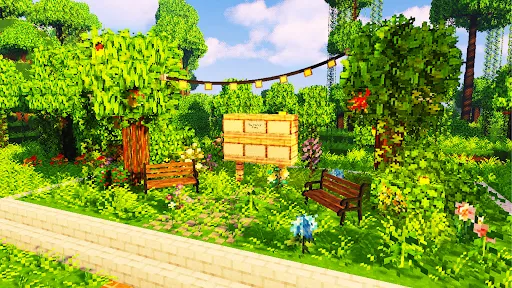 Gameplay screenshot 3 from Block Crazy Robo World Craft - Simulation game